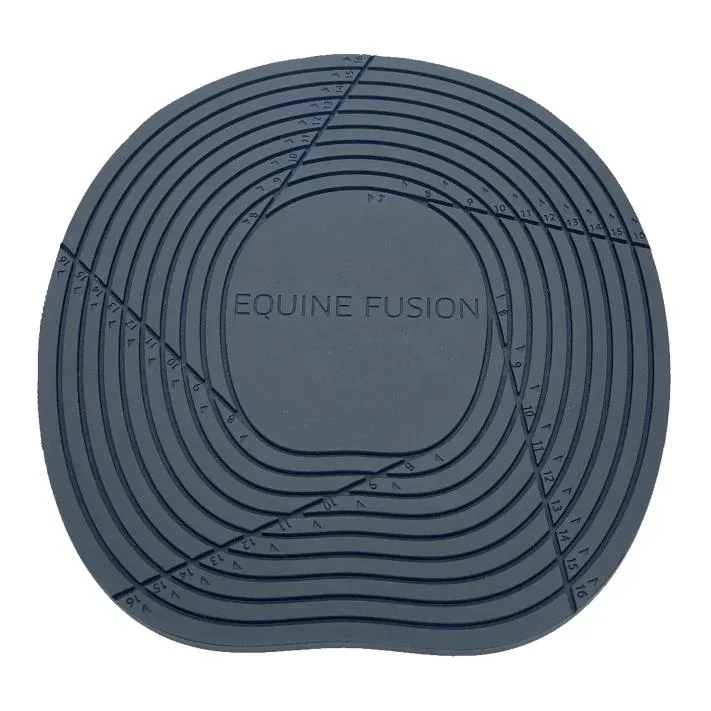 Equine Fusion Dampening Pad Regular - Schwarz -