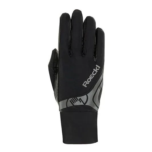Roeckl Reithandschuhe Melbourne - schwarz