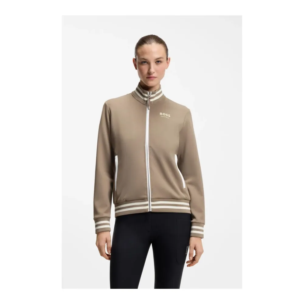 BOSS Equestrian Ava function Cardigan Damen Walnut