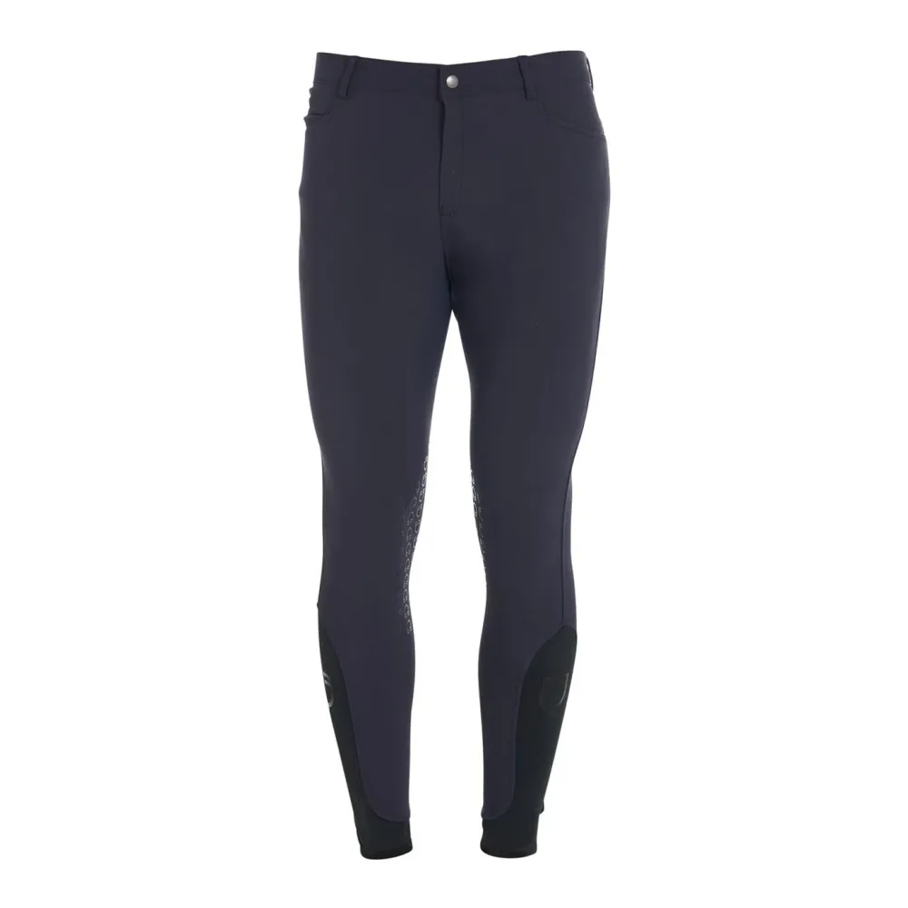 Equestro Reithose Caspar Kniebesatz Jungs - Navy -  Farbe: Navy, Kleidergrössen Teenager: 164