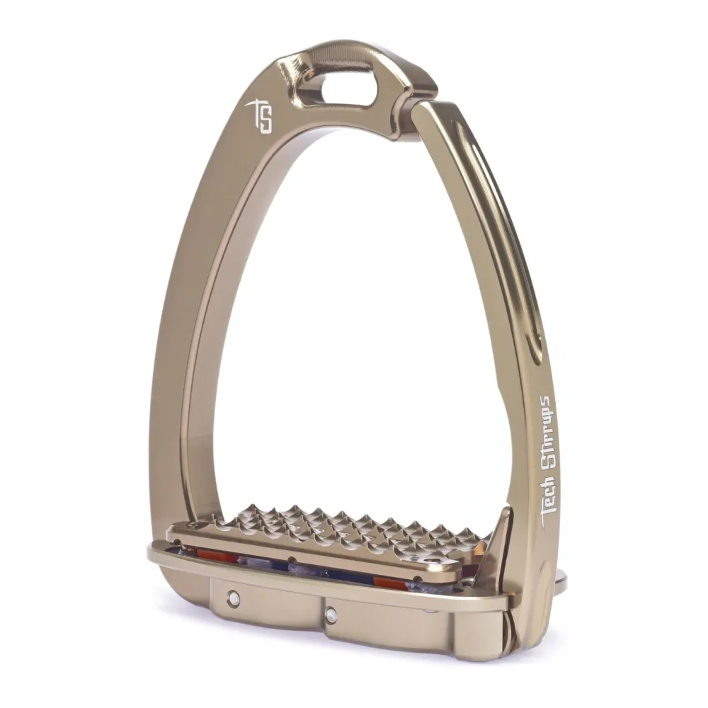 Tech Stirrups Sicherheitssteigbügel Venice Dressage Plus - Braun/Braun -  Grösse: One Size, Farbe: Braun/Braun