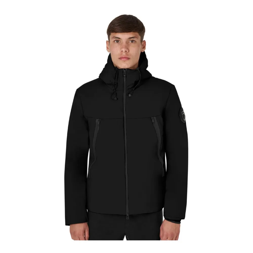 Equestro Winterjacke wind - und wasserdicht Herren Black