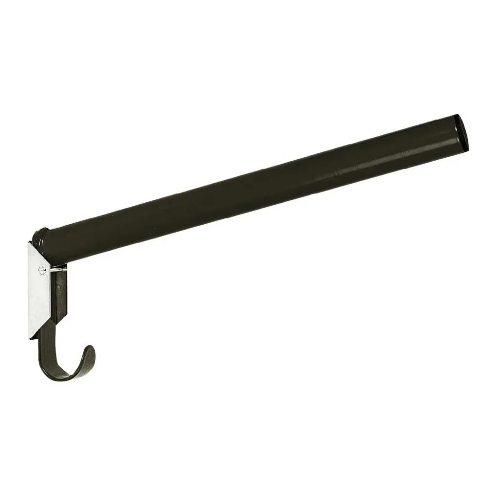 Kerbl Sattelhalter Stange klappbar - Schwarz -