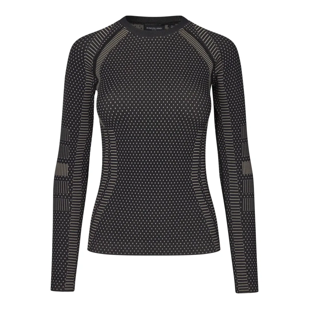Kingsland KLAlicia Trainingsshirt mit Rundhalsausschnitt Damen Black