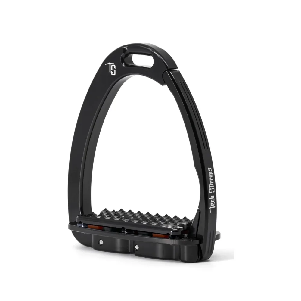 Tech Stirrups Sicherheitssteigbügel Venice Dressage Plus - Schwarz/Schwarz -  Grösse: One Size, Farbe: Schwarz/Schwarz