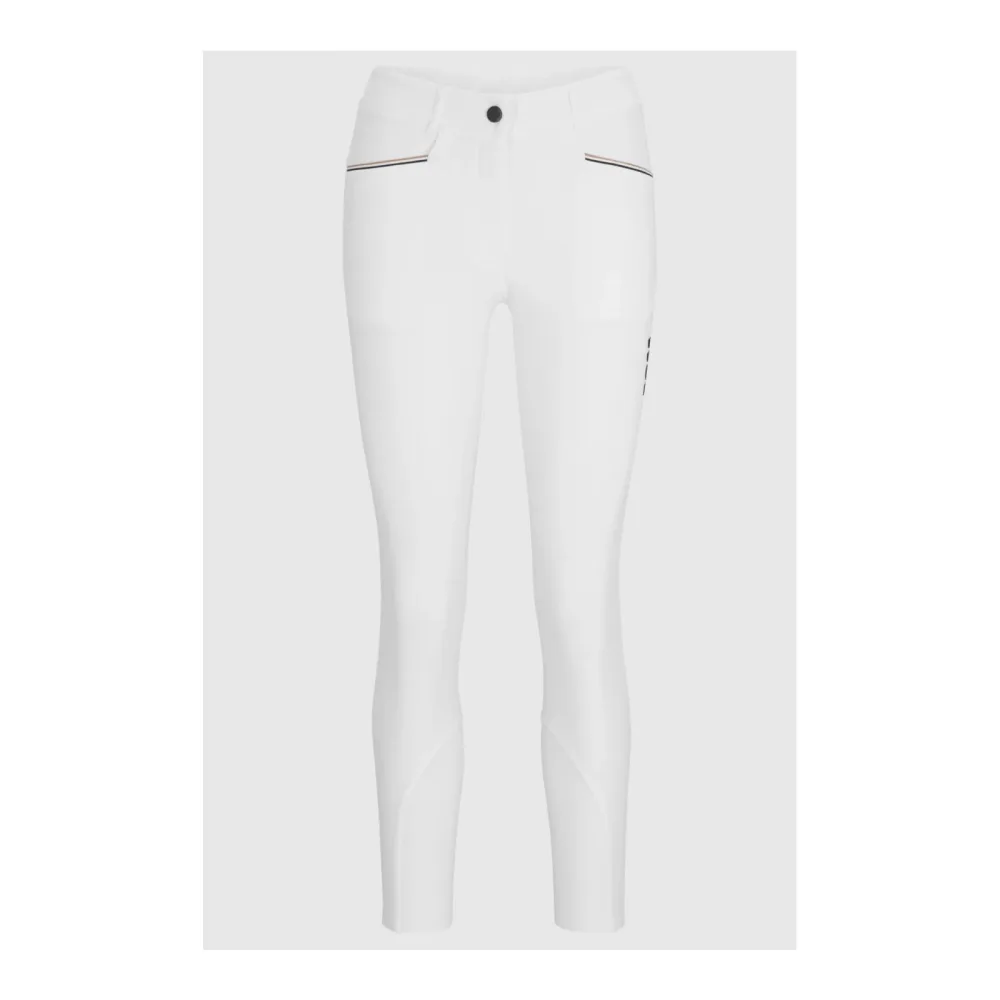 BOSS Equestrian Reithose Heather Vollbesatz Damen - White -  Farbe: White, Grösse Bekleidung Damen: M