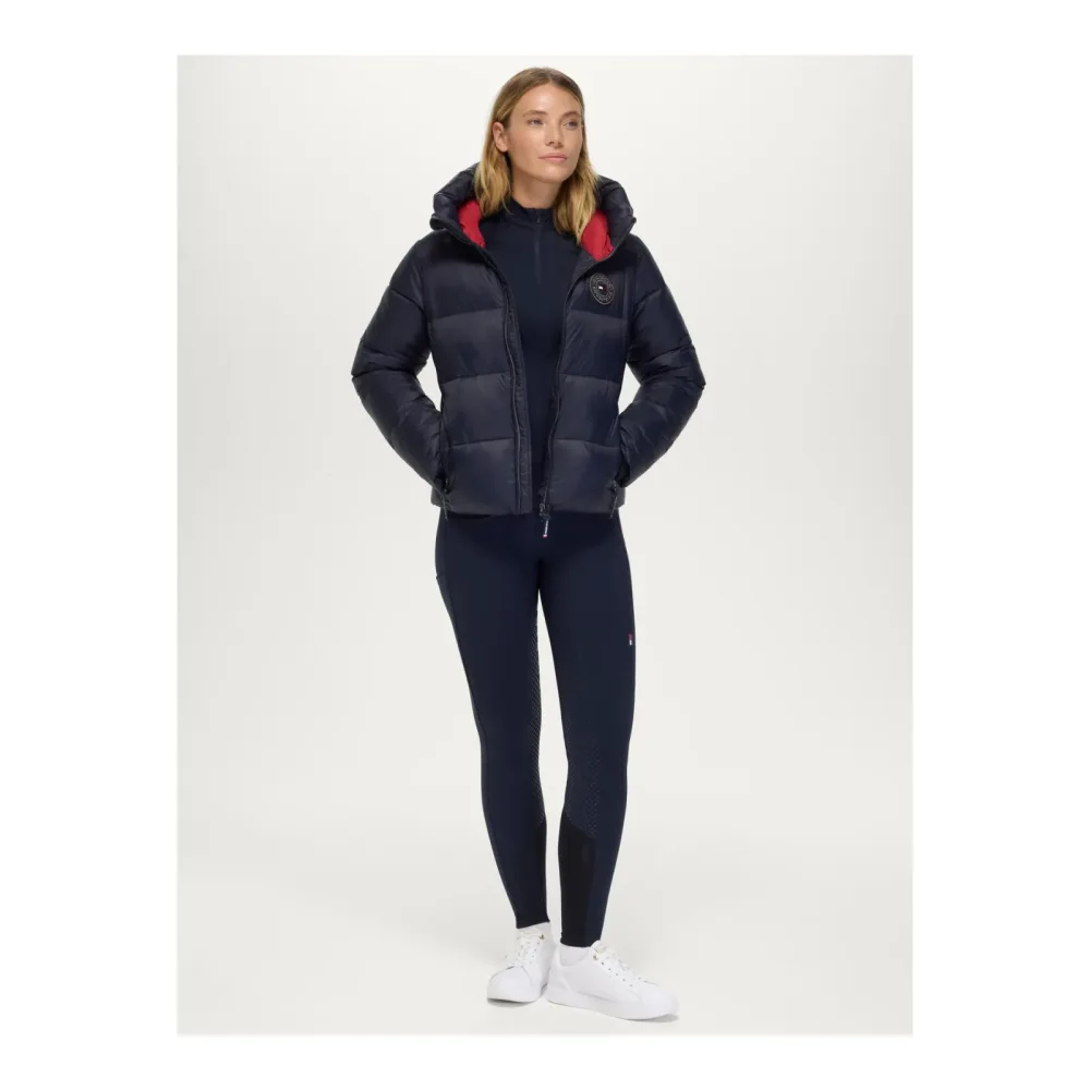 Tommy Hilfiger Equestrian Pufferjacke Glendale Damen Desert Sky