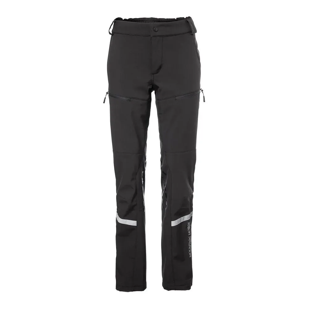Mountain Horse Reithose Softshell Arax Schwarz