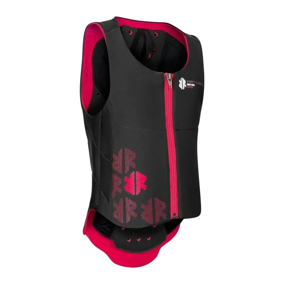 Komperdell Rückenprotektor Ballistic Vest Junior - Black/Pink -  Farbe: Black/Pink, Grösse Kinder: 128
