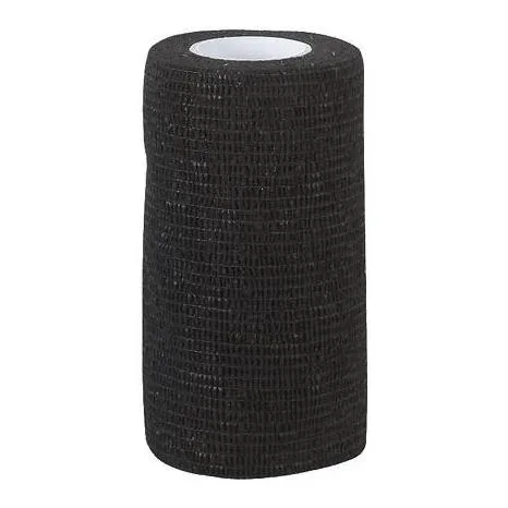 Kerbl Selbsthaftende Bandagen EquiLASTIC - schwarz Breite Länge: 7,5 cm x 4,5 m