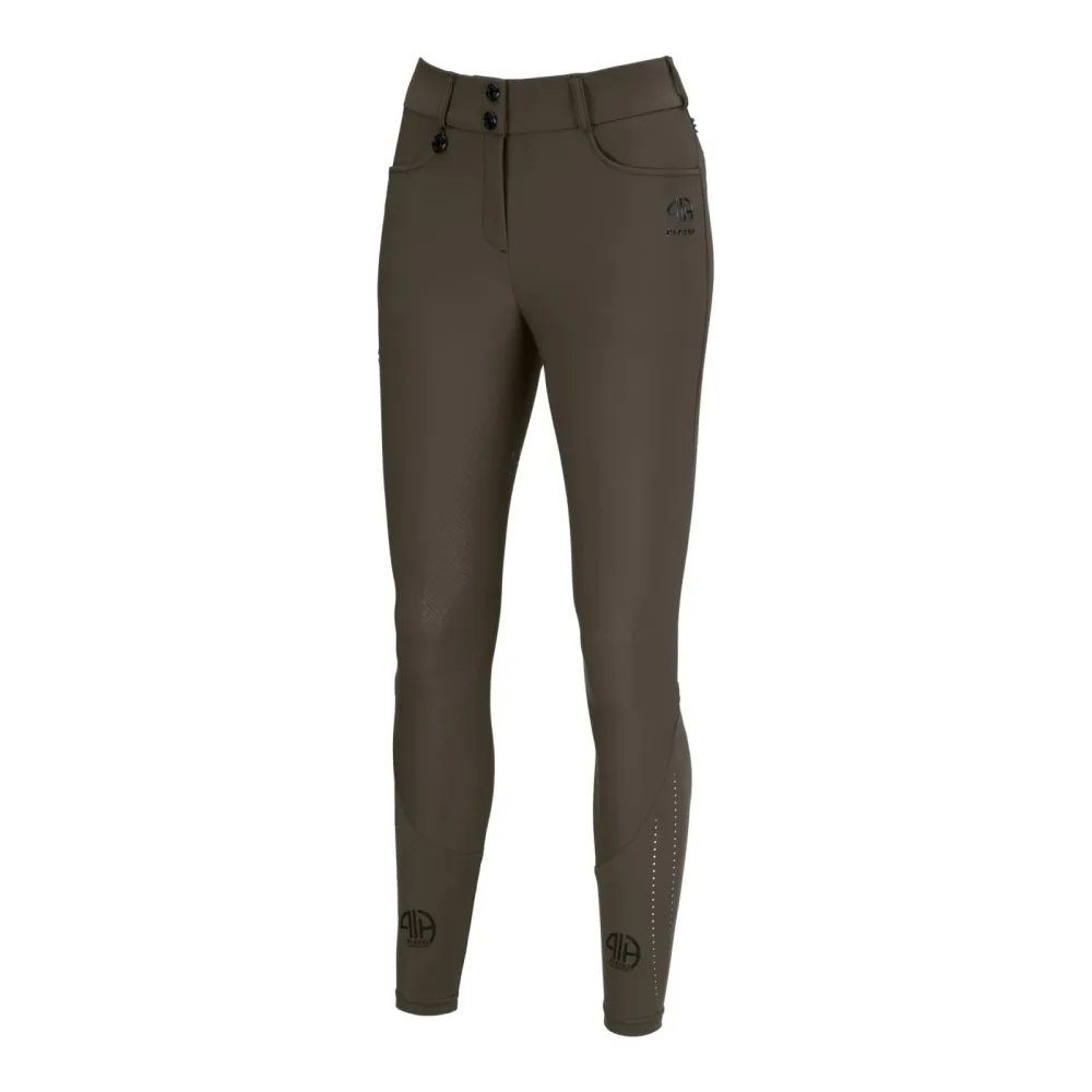 Pikeur Athleisure Reithose Ceelina Matrix GripTec Fullgrip Highwaist Deep Khaki