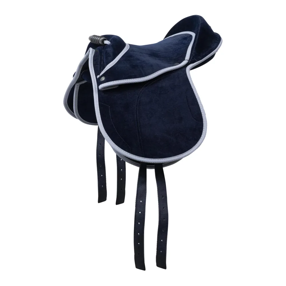 Waldhausen Reitkissen Kids - Unicorn - Nachtblau/Silber -  Länge: 25 cm