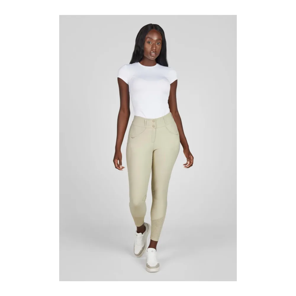 Pikeur Reithose Elin SD Summer Hightwaist Vollgrip Toffee Beige
