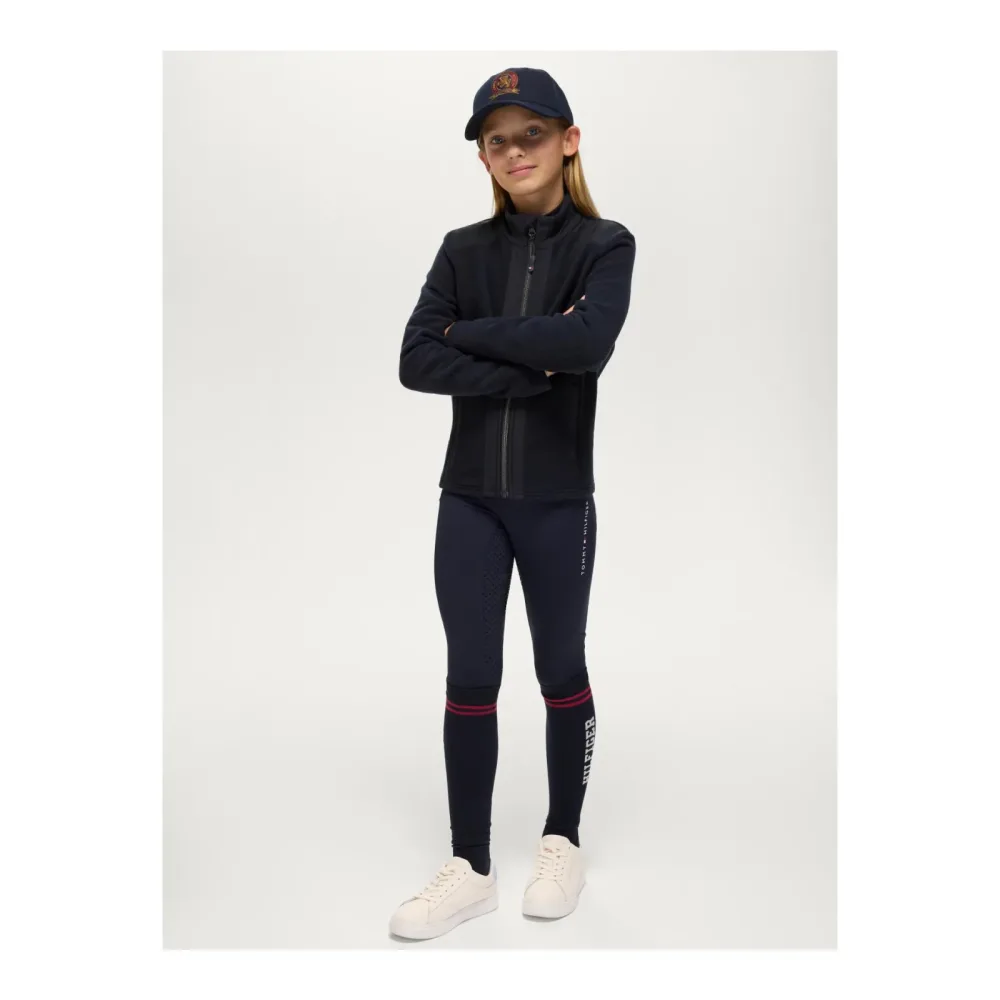 Tommy Hilfiger Equestrian Fleecejacke Elmonte Young Rider Desert Sky