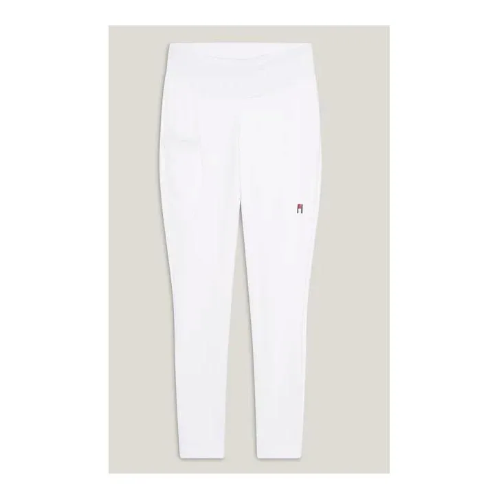 Tommy Hilfiger Equestrian Reitleggings Elmira Vollgrip Damen - Weiss -  Grösse Bekleidung Damen: S