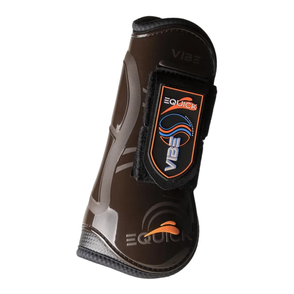 eQuick Gamaschen VIBE VELCRO - Braun -  Farbe: Braun, Grösse: M