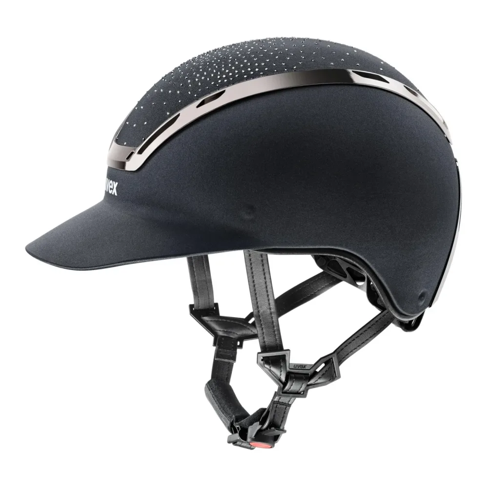 Uvex Reithelm Exxeed Lady Satin Schwarz