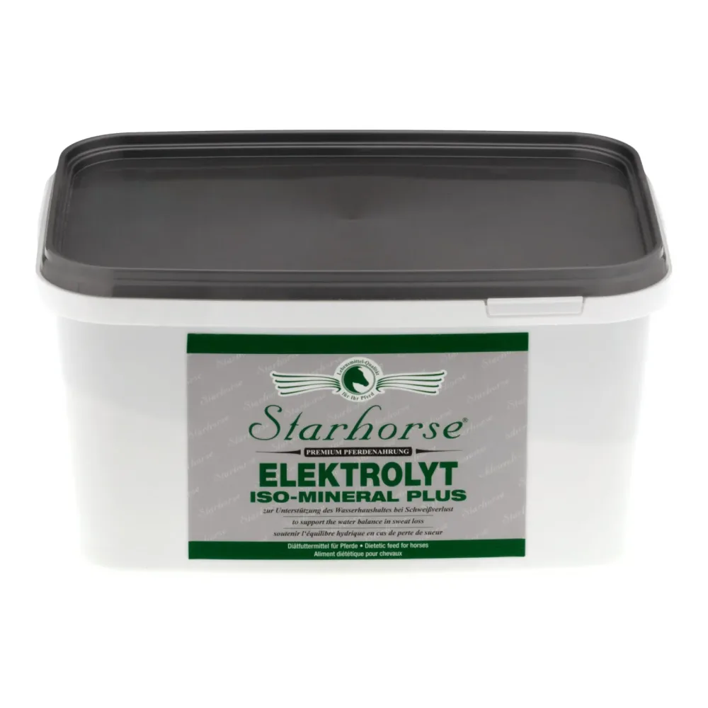 Starhorse Elektrolyt – Iso Mineral Plus Grösseneinheiten : 3 kg