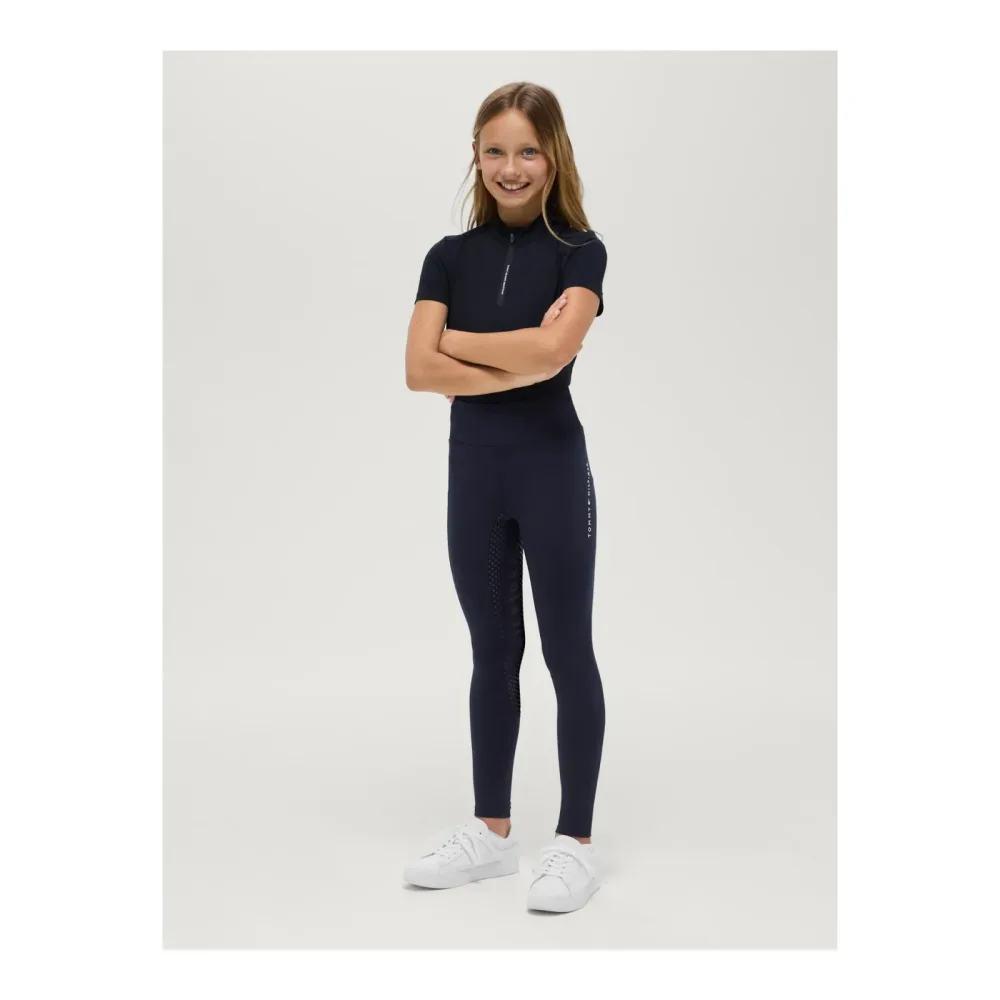 Tommy Hilfiger Equestrian Reitleggins Devon Vollbesatz Junge Reiter/innen - Desert Sky -  Grösse Kinder: 128