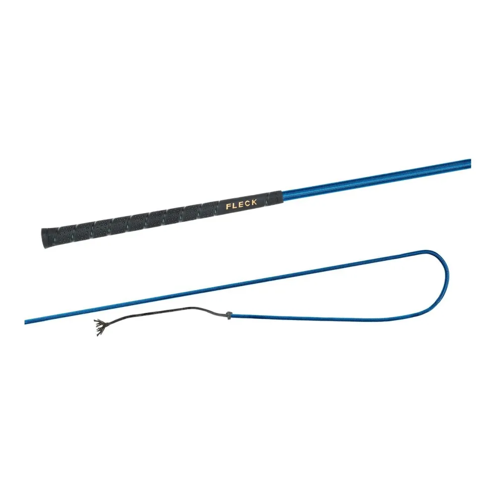 Touchiergerte/ Nylongespinst mit Fleck-Griff und 25cm Schlag Royalblau