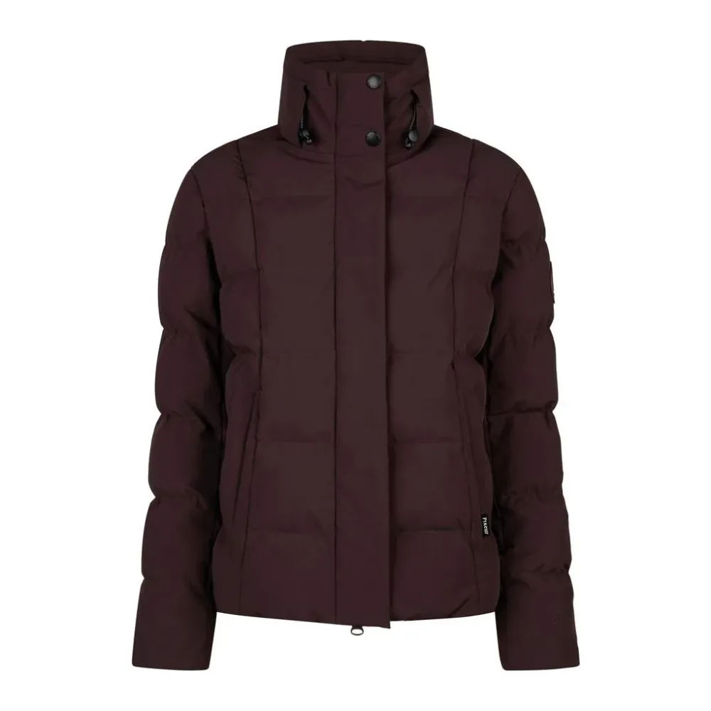 Pikeur Athleisure Winterjacke gesteppt Damen Chocolate Brown