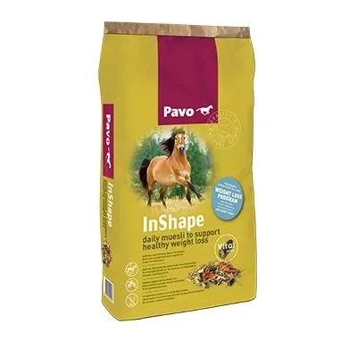 Pavo Pferdefutter InShape Braun
