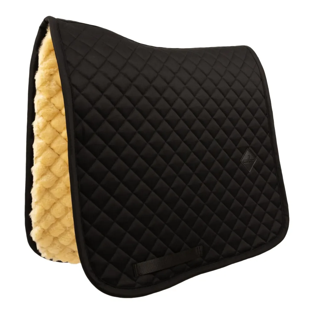 Kentucky Schabracke mit Lammfell Diamand Skin Friendly - Schwarz -  Farbe: Schwarz, Grösse: DR