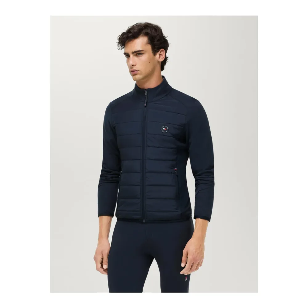 Tommy Hilfiger Equestrian Hybridjacke Cruz Herren - Desert Sky -  Grösse: XL