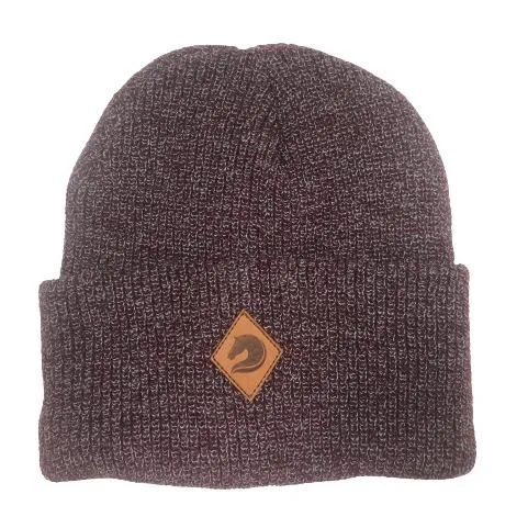 reitsport.ch Strickmütze Grey Alps – burgundy melange Farbe: Burgundy Melange, Grösse: One Size