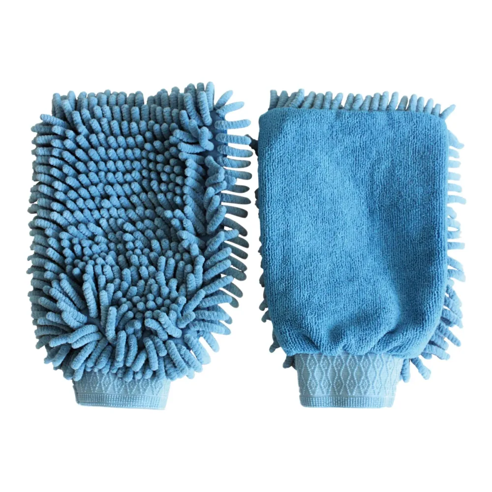 Kerbl Putzhandschuh Microfaser - Glacier-deepsea -