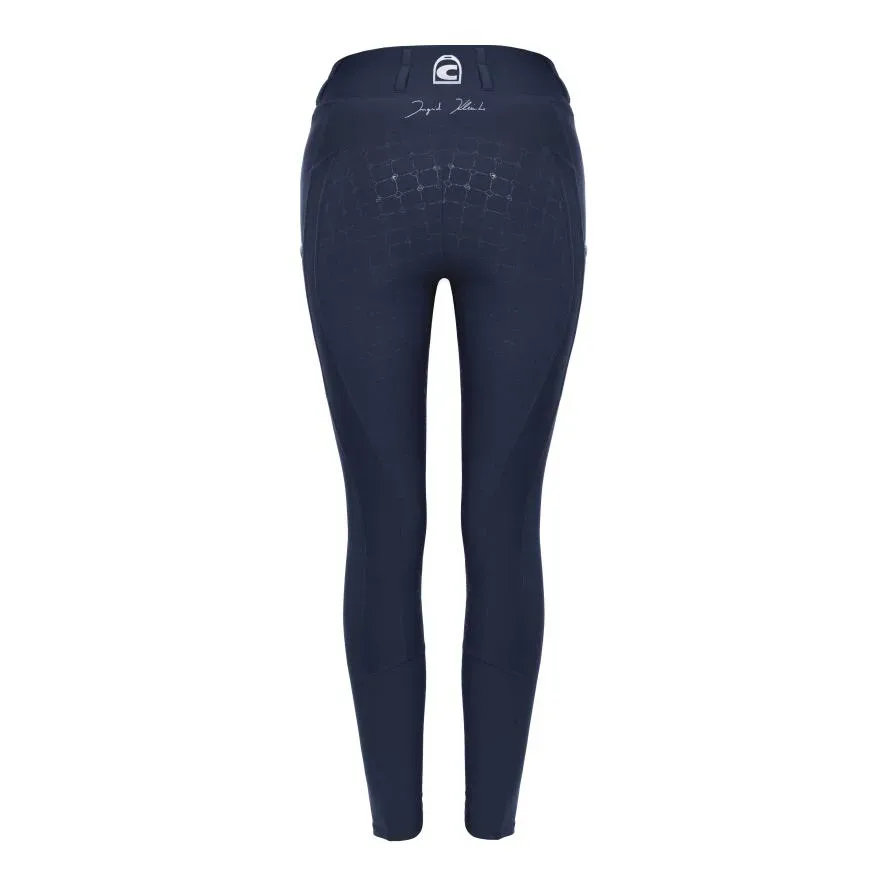 Cavallo Reitleggings Lony Grip I.K. Damen - Darkblue -  Grösse Bekleidung Damen: 38