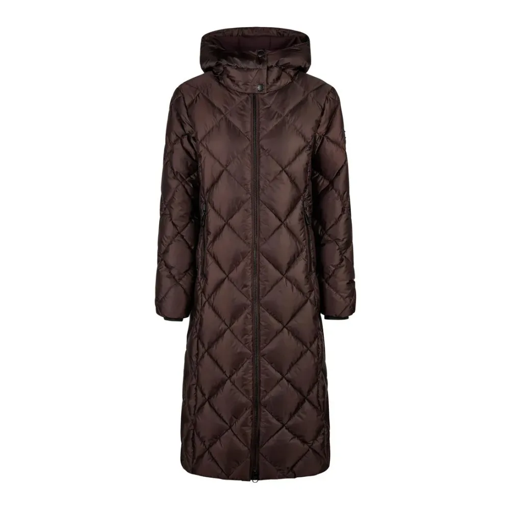 Pikeur Selection Quiltdiamond Mantel Damen Chocolate Brown