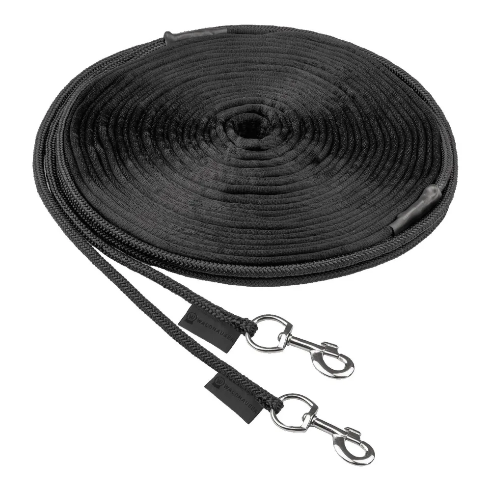 Waldhausen Doppellonge Classic Silver Schwarz