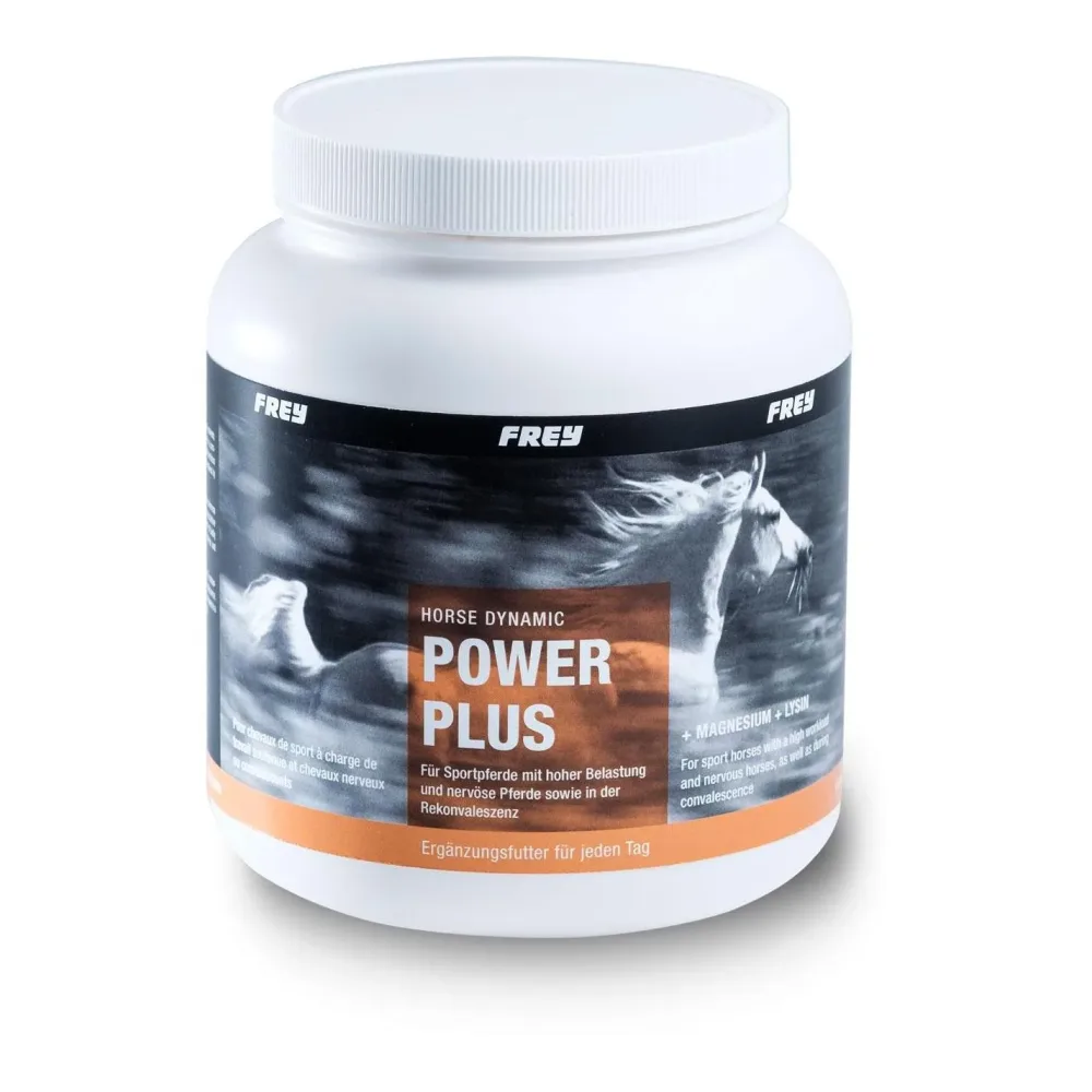 Frey Zusatzfutter Horse Dynamic Power Plus + Magnesium + Lysin - Weiss -  Grösseneinheiten : 1 kg