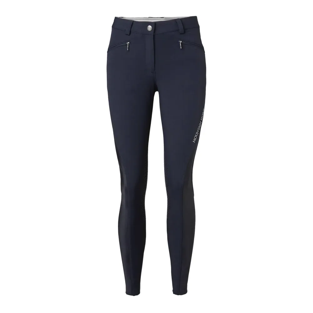 Mountain Horse Reithose Marilyn Flex Vollgrip Damen Navy