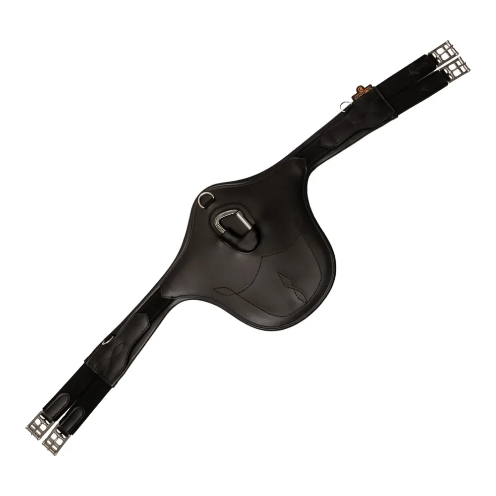 Kentucky Anatomischer Stollengurt - Black -  Farbe: Black, Grösse: 125 cm