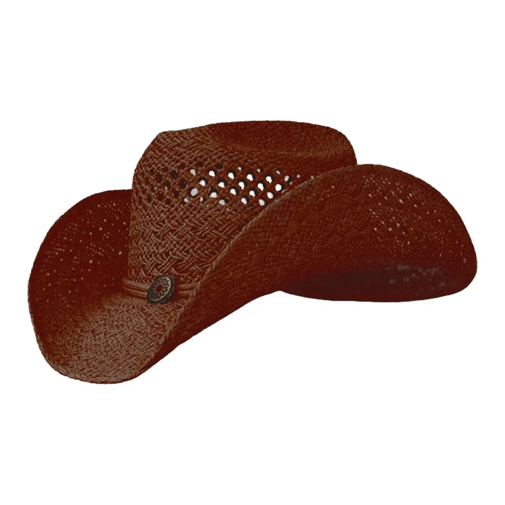 Tombstone Western-Stroh-Hut - Brown -  Grösse: One Size, Farbe: Brown