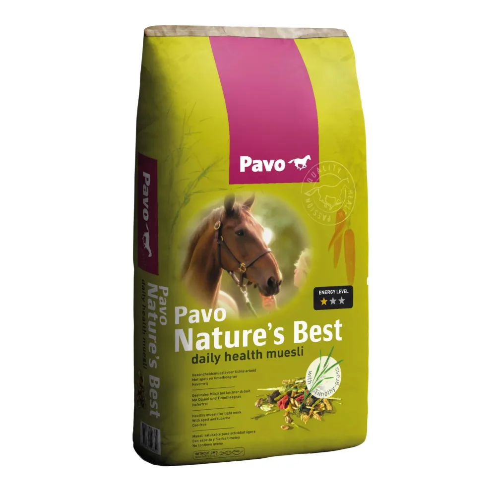 Pavo Pferdefutter Nature's Best Bunt
