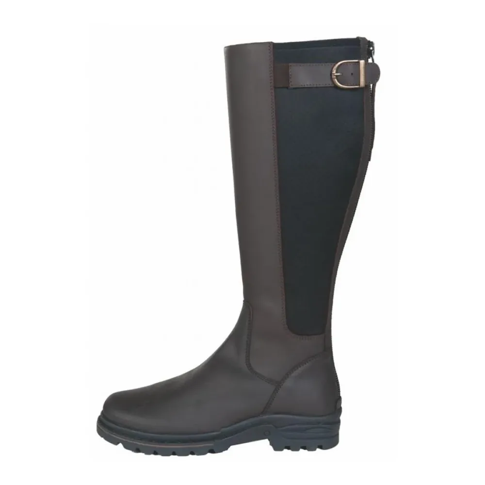 HKM Reitstiefel Glasgow Winter Style - Dunkelbraun -  Schuhgrössen: 38