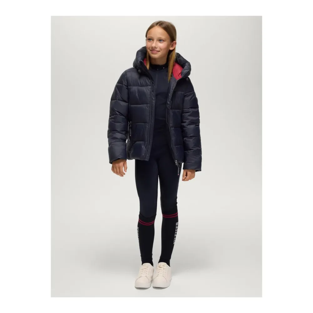 Tommy Hilfiger Equestrian Winterjacke Glendale Young Rider Desert Sky