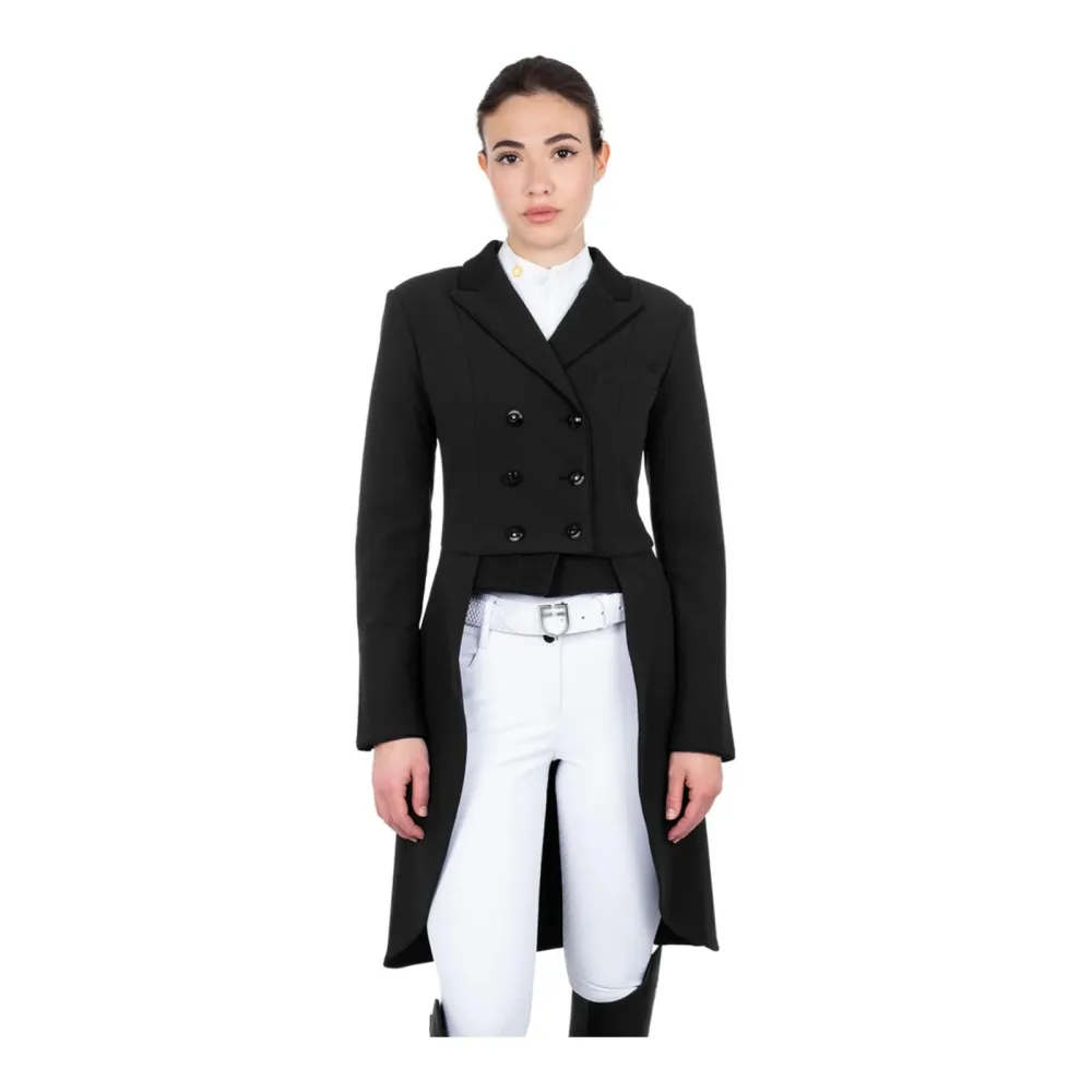 Equestro Dressurfrack Damen - Schwarz -  Farbe: Schwarz, Grösse: M
