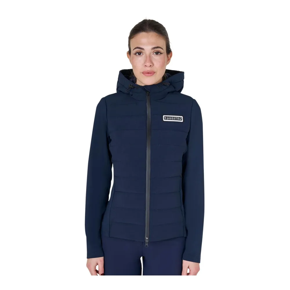 Equestro Leichte Daunenjacke Damen - Navy Blazer -  Grösse: S