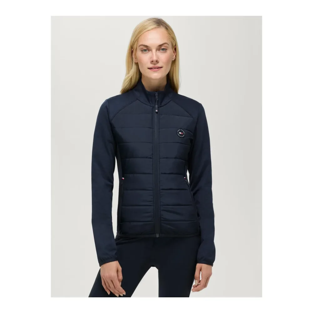 Tommy Hilfiger Equestrian Hybrid Jacke Napa Damen - Desert Sky -  Grösse: S