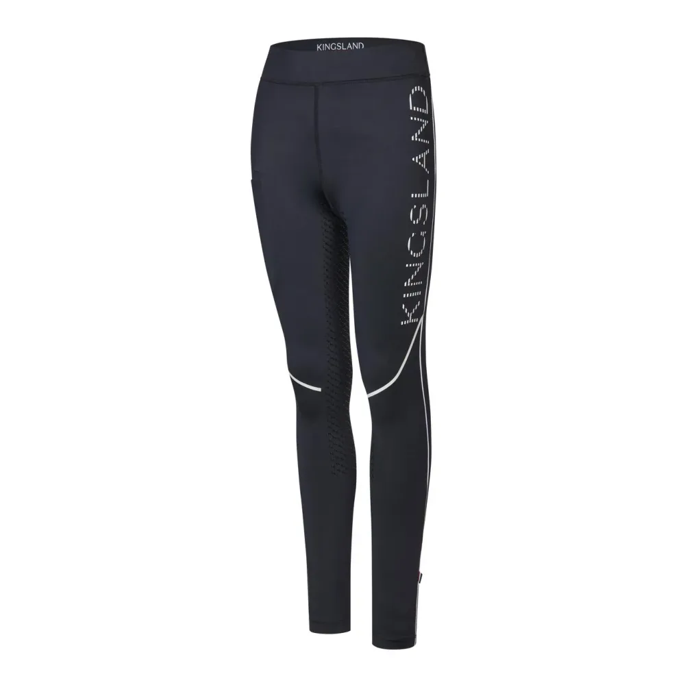 Kingsland Reitleggings Vollgrip Junior - Navy -  Grösse Bekleidung Kinder: 134/140