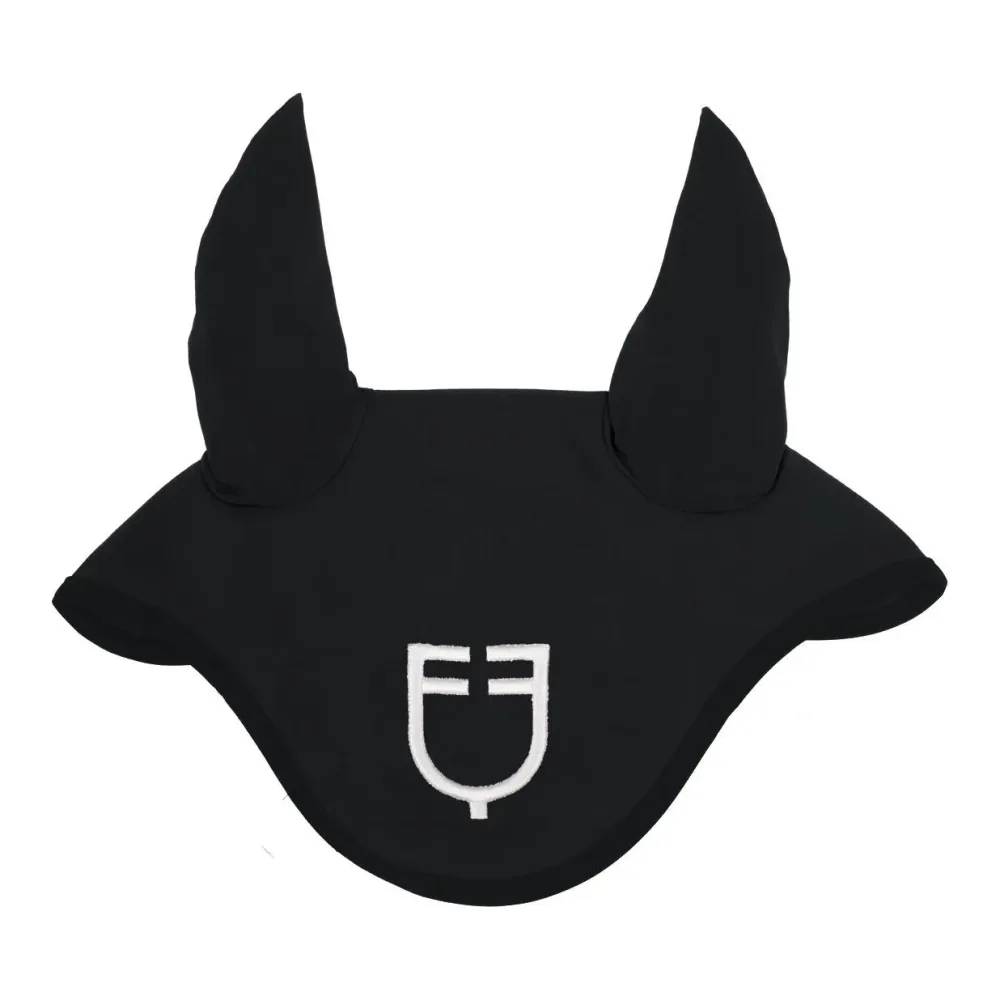 Equestro Ohrengarn Black Line Logo - Schwarz -  Grösse: Full, Farbe: Schwarz