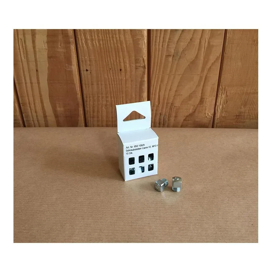 Rilewa Schraubstollen Mordax 10er-Set - Silber -
