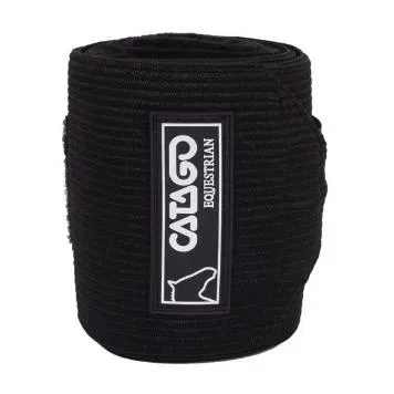 Catago Bandagen Kombi Fleece/Elastic (4er-Set) - schwarz Farbe: Schwarz, Grösse Gamaschen: One Size