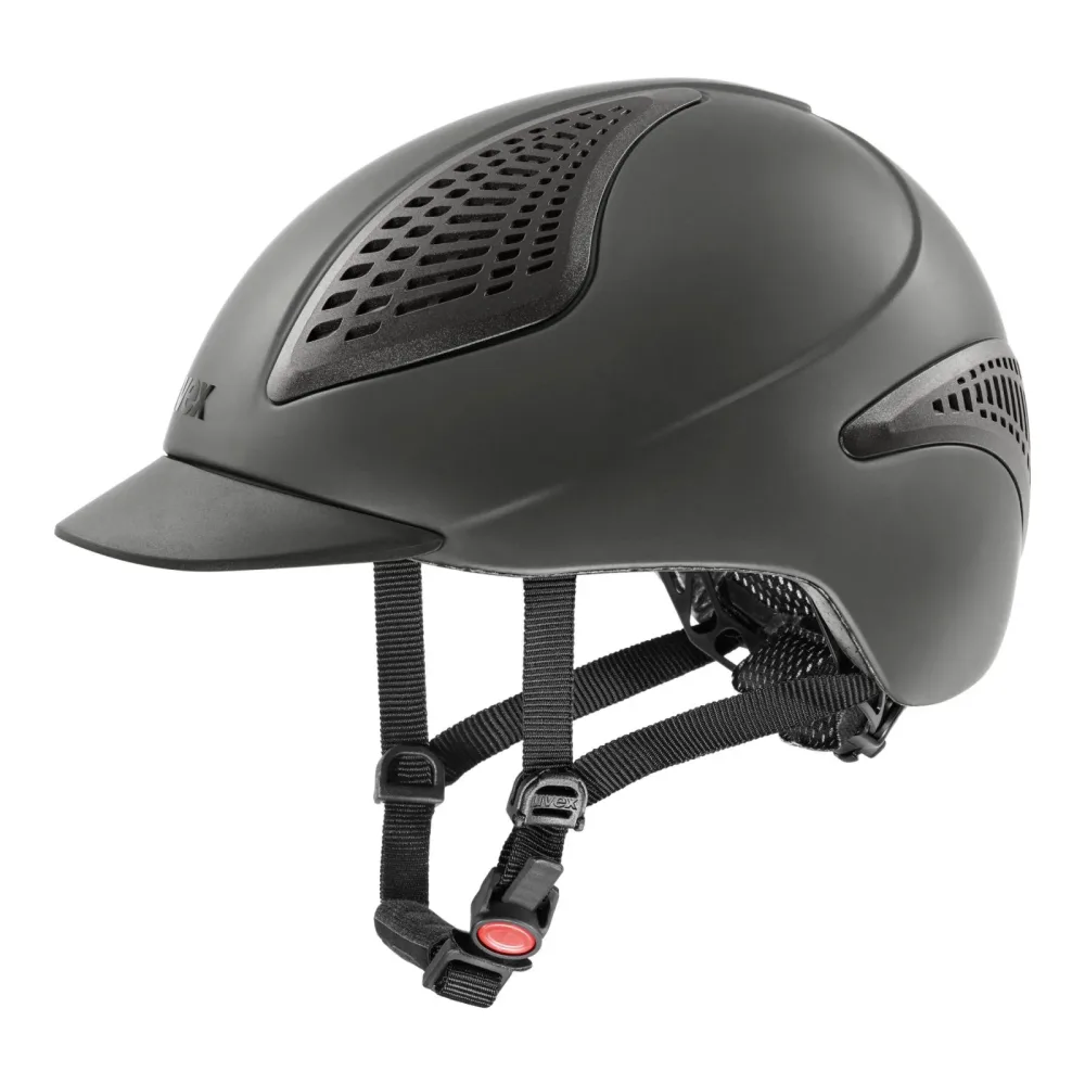 Uvex Reithelm Exxential III - anthracite - Anthracite Mat -  Reithelmgrössen: 55-57