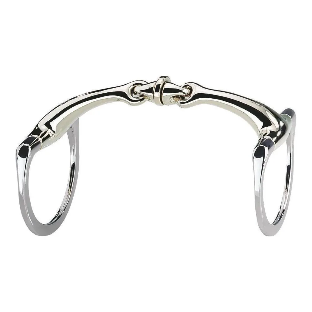 Sprenger Trense Dynamic RS WH Ultra Sensogan, doppelt gebrochen, 16mm, Ringe Edelstahl rostfrei Gebisslängegrösse: 12.0 cm