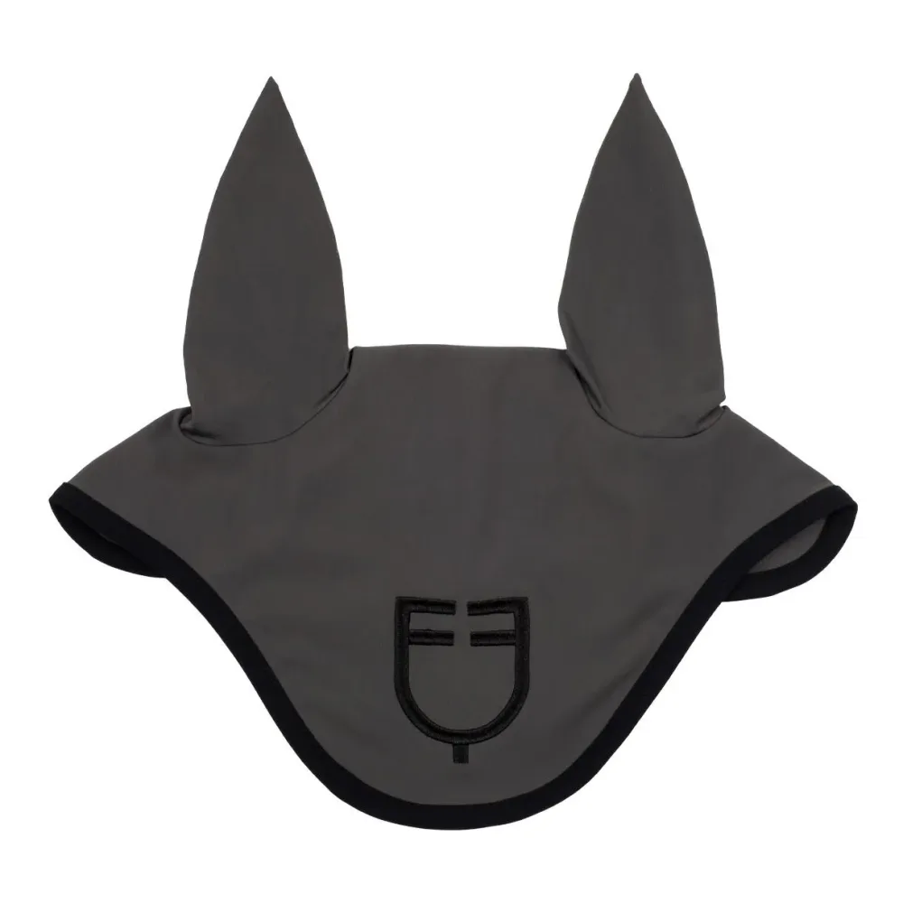 Equestro Ohrengarn Black Line Logo - Asphalt -  Grösse: Full, Farbe: Asphalt